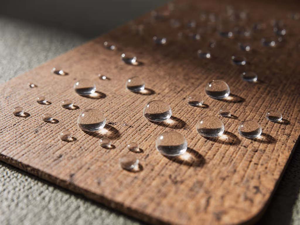 yoga_mat_grip_test_under_water_droplets