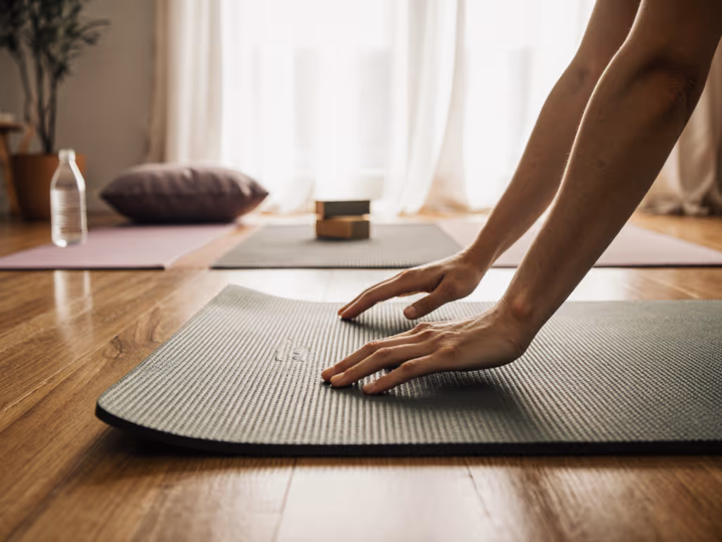 Beginner Yoga Mat Guide: Stop Slipping, Start Practicing