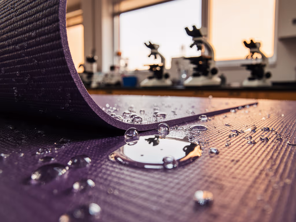 PVC Yoga Mat Material Science: Why Sweat Slip Happens