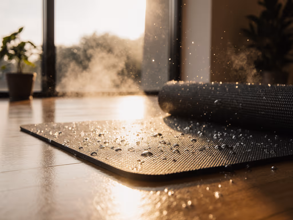 New Safe Yoga Mats That Pass Real Sweat Tests