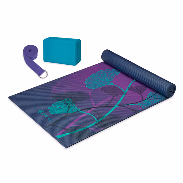 Gaiam Beginner's Yoga Starter Kit Set